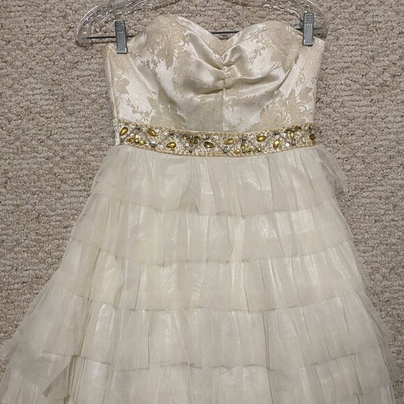 Strapless Formal Dress - Picture 1 of 5